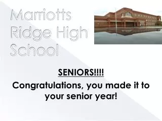 Marriotts Ridge High School