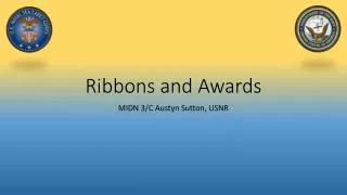 Ribbons and Awards