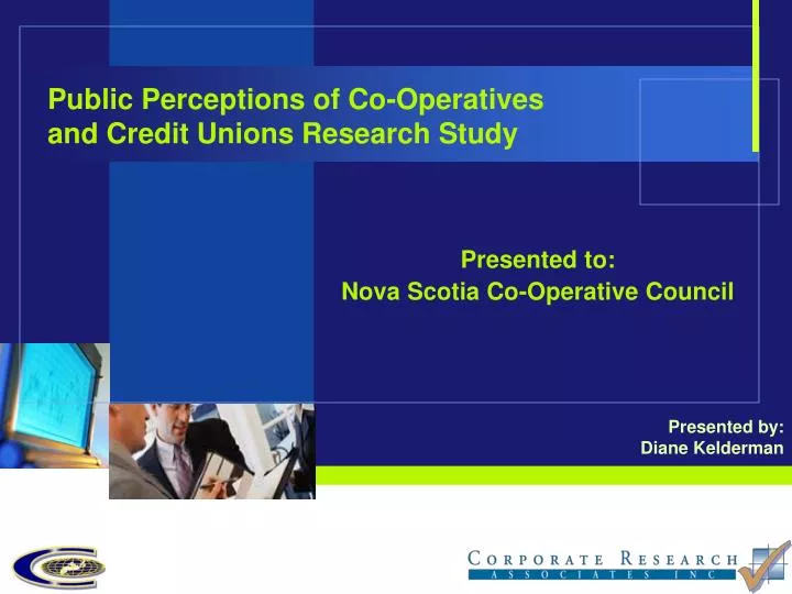 public perceptions of co operatives and credit unions research study