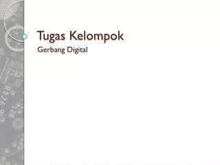 tugas kelompok