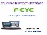 Touchpad Keyboard - slide 1