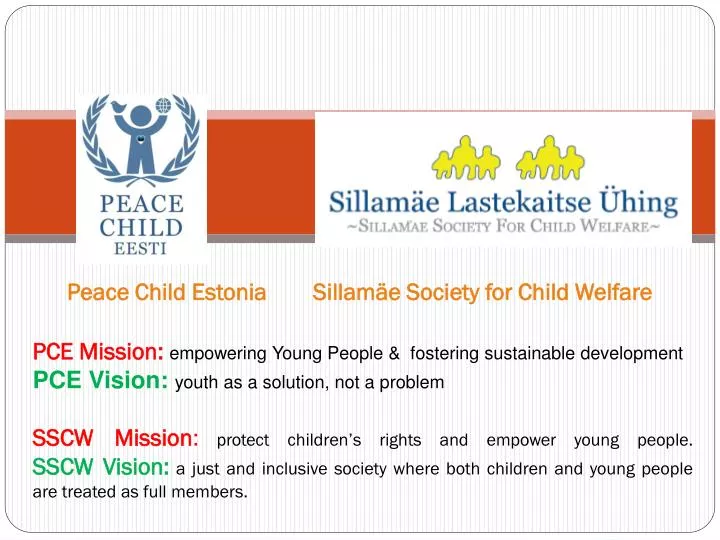 peace child estonia sillam e society for child welfare