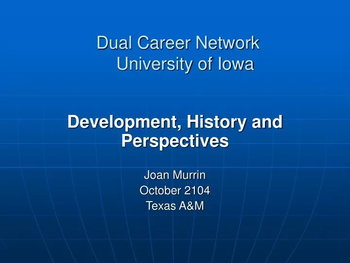 dual career network university of iowa