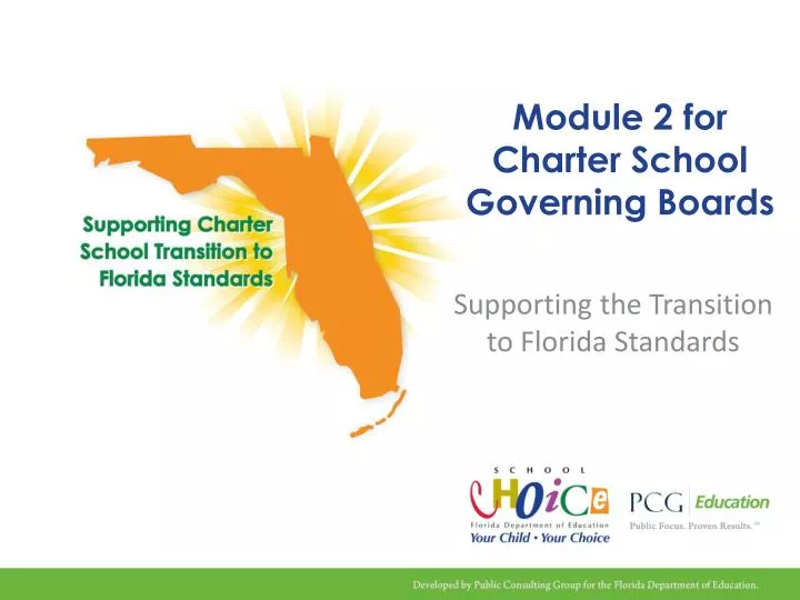 module 2 for charter school governing boards