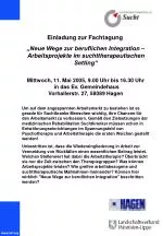 Einladung zur Fachtagung   - slide 1