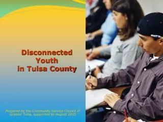 Disconnected Youth in Tulsa County