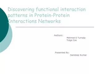 Discovering functional interaction patterns in Protein-Protein Interactions Networks