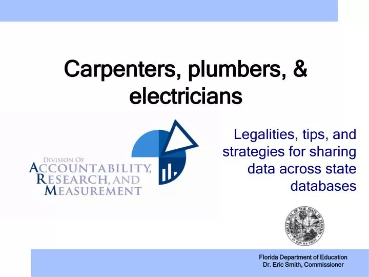 carpenters plumbers electricians