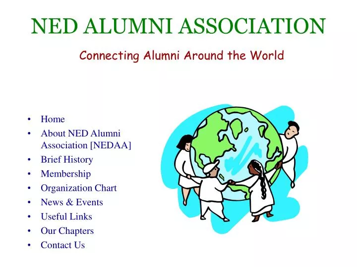 ned alumni association connecting alumni around the world