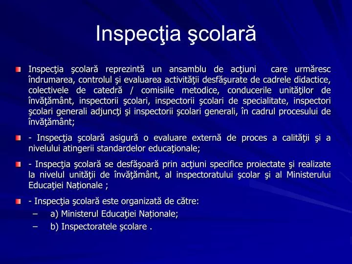 inspec ia colar