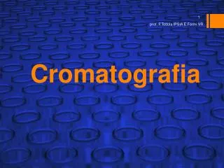 cromatografia