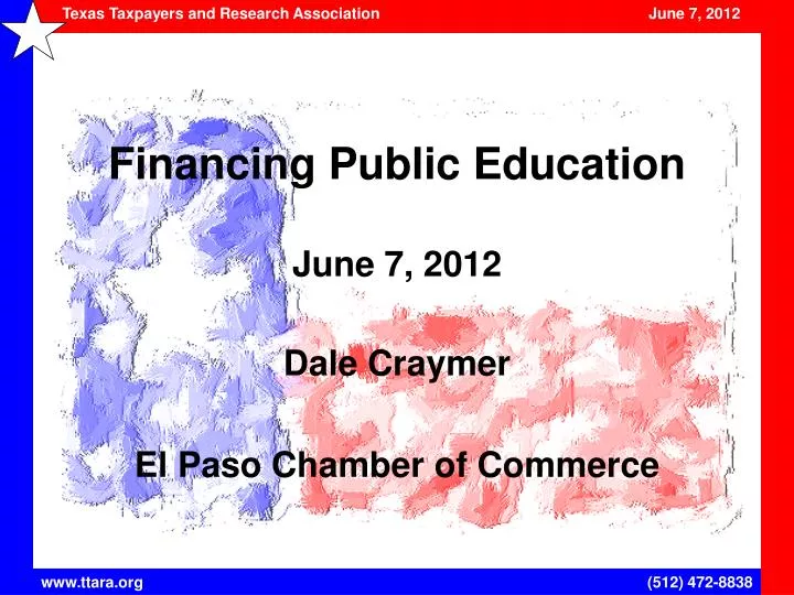 financing public education june 7 2012