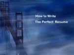 Crafting the Perfect Resume: Tips, Essentials, and Pet Peeves - slide 1