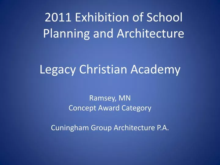 legacy christian academy