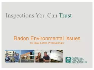 Radon Environmental Issues for Real Estate Professionals