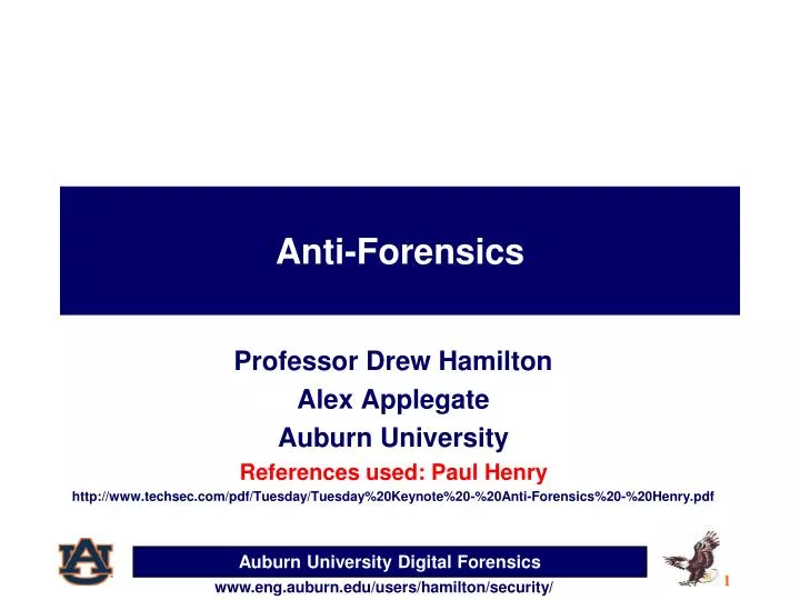 anti forensics