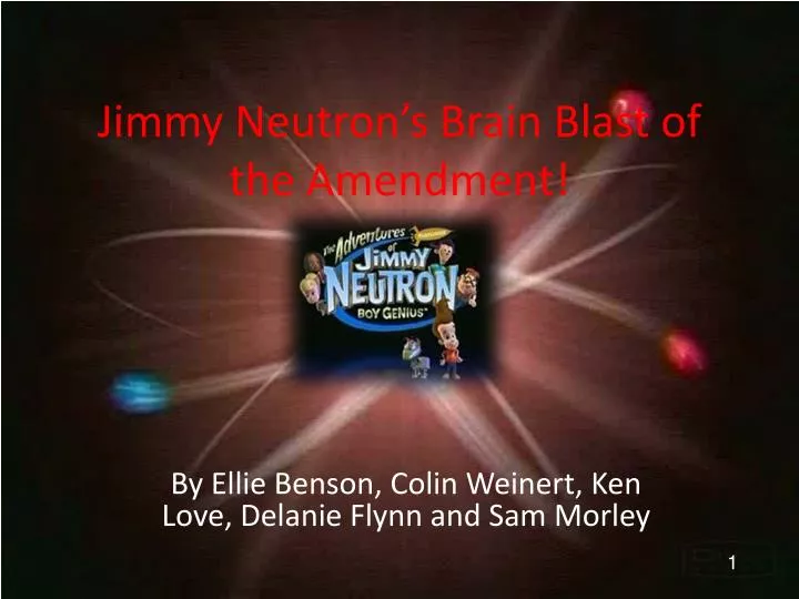 jimmy neutron s brain blast of the amendment