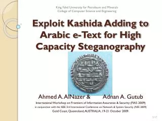 Exploit Kashida Adding to Arabic e-Text for High Capacity Steganography