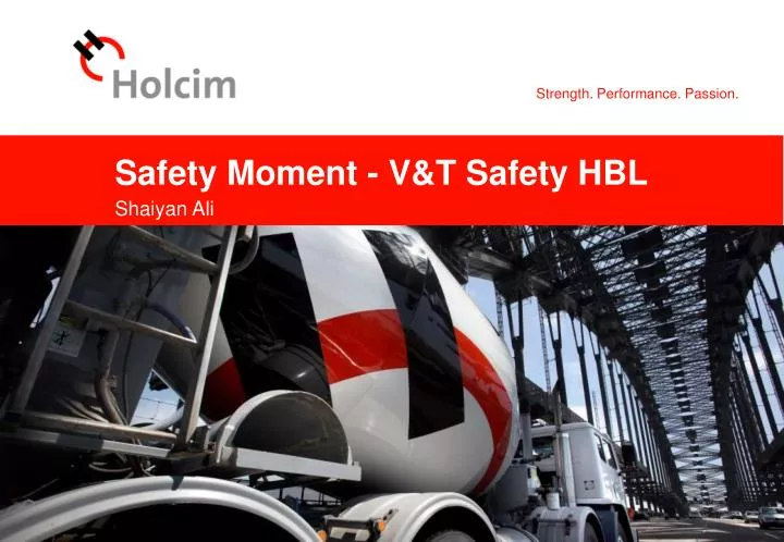 safety moment v t safety hbl