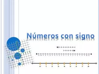 n meros con signo