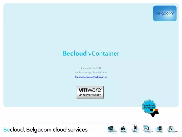 be cloud vcontainer