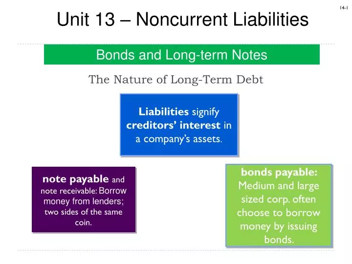 the nature of long term debt