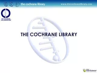 the cochrane library
