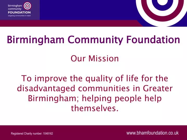 birmingham community foundation