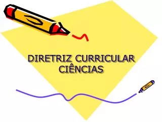 diretriz curricular ci ncias
