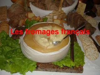les fromages fran ais