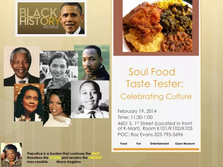 soul food taste tester celebrating culture