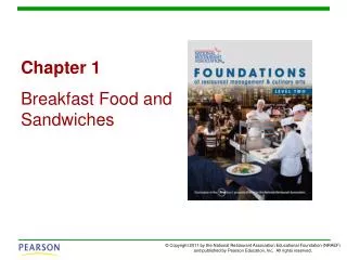 Chapter 1 Breakfast Food and Sandwiches
