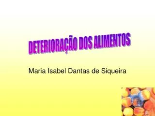 maria isabel dantas de siqueira