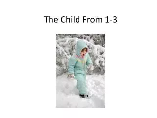 The Child From 1-3