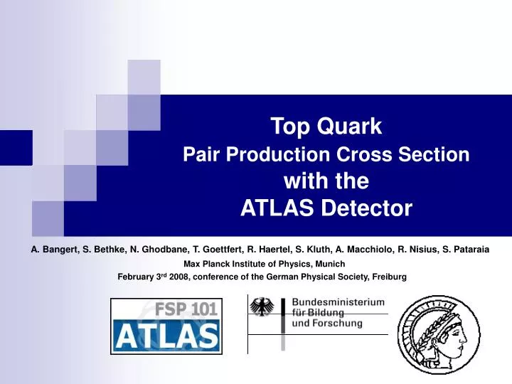top quark pair production cross section with the atlas detector