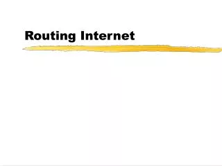 routing internet