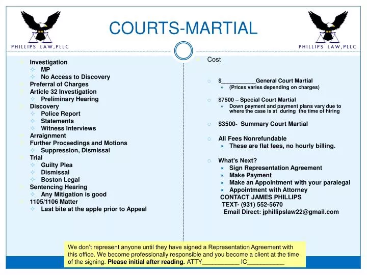 courts martial