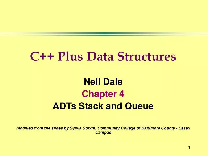 c plus data structures