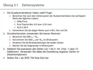 bung 3 1 zahlensysteme