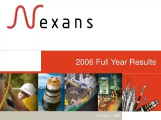 2006 full year results