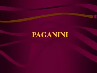 paganini