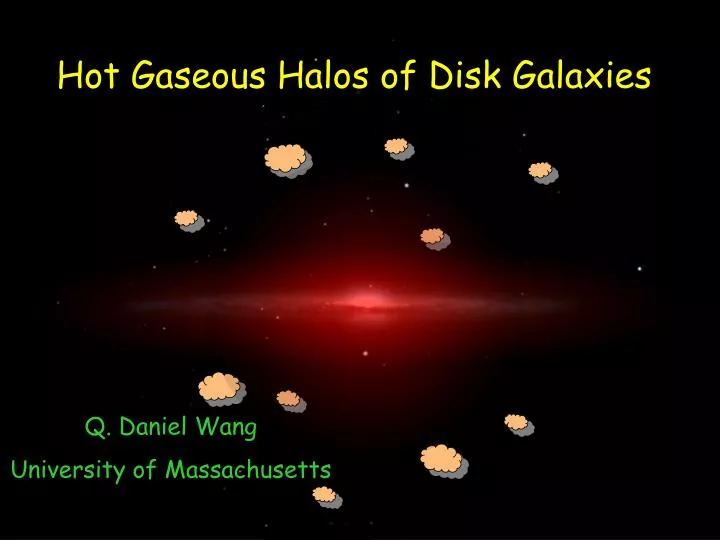 hot gaseous halos of disk galaxies