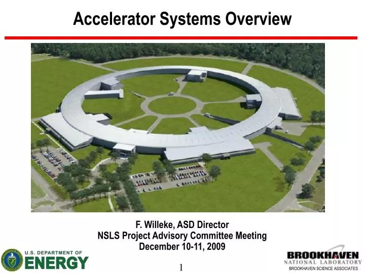 accelerator systems overview