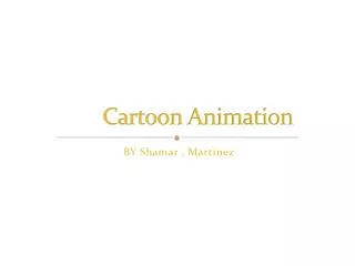 Cartoon Animation