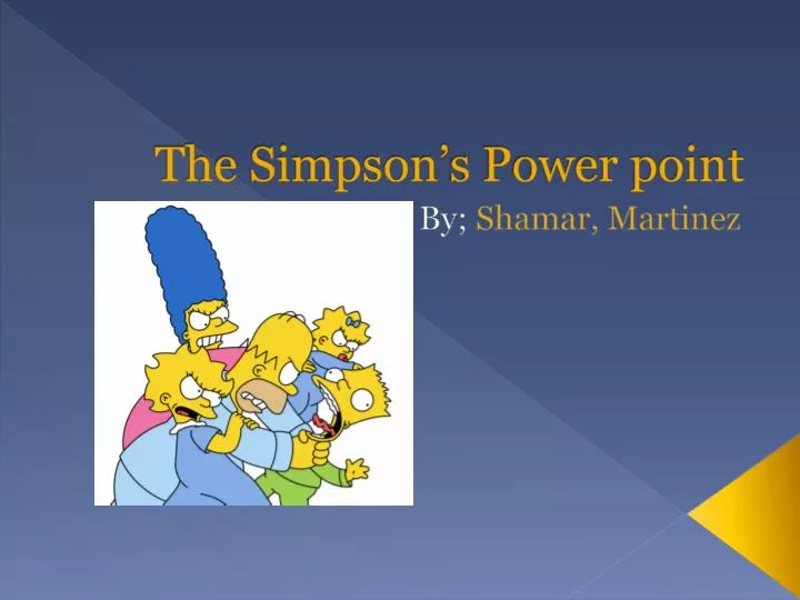 the simpson s power point