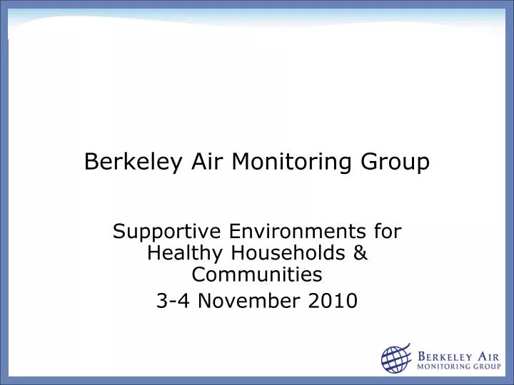 berkeley air monitoring group