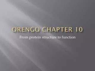 Orengo Chapter 10