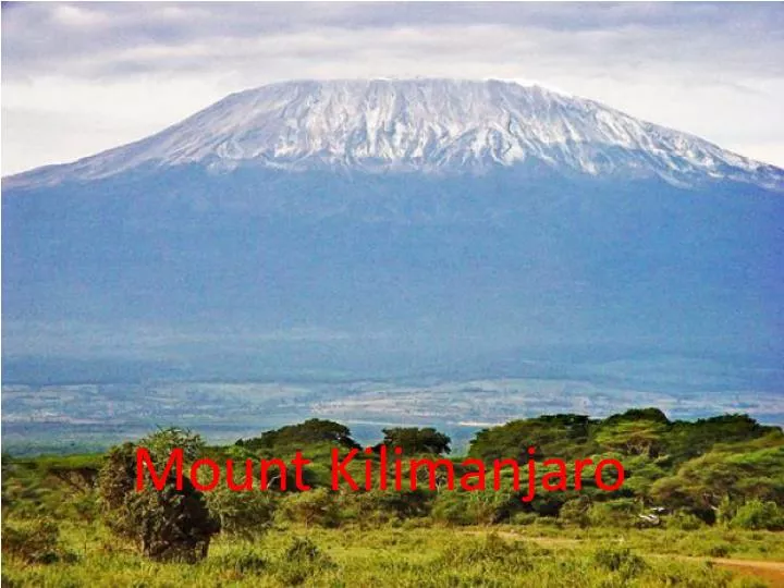 mount kilimanjaro