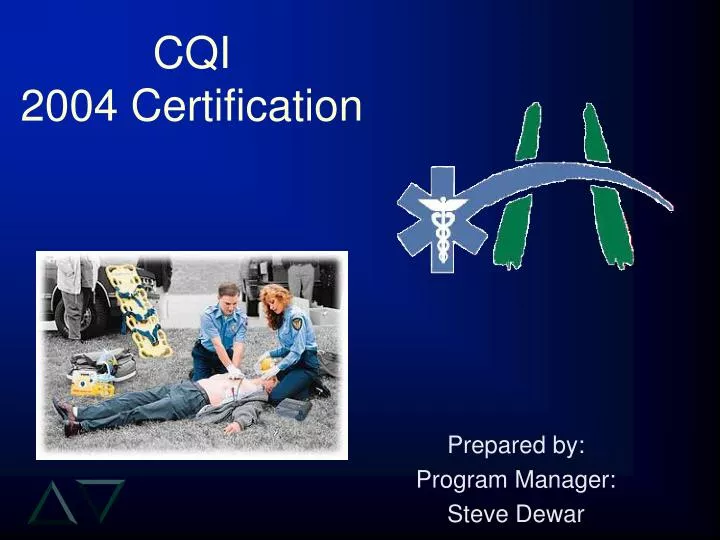 cqi 2004 certification