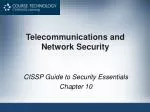 Telecommunications and Network Security - slide 1
